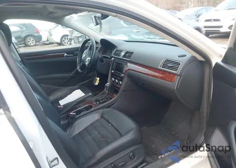 2013 Volkswagen Passat 2.0L Tdi Sel Premium из США, поврежденный, VIN 1VWCN7A30DC042427